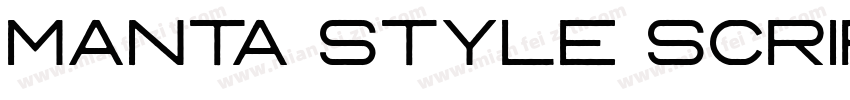 Manta Style Script R字体转换